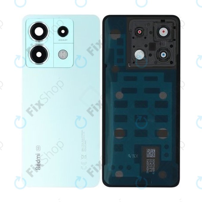 Xiaomi Redmi Note 13 Pro 5G 2312DRA50C - Akkudeckel (Ocean Teal) - 5600100N1600 Genuine Service Pack