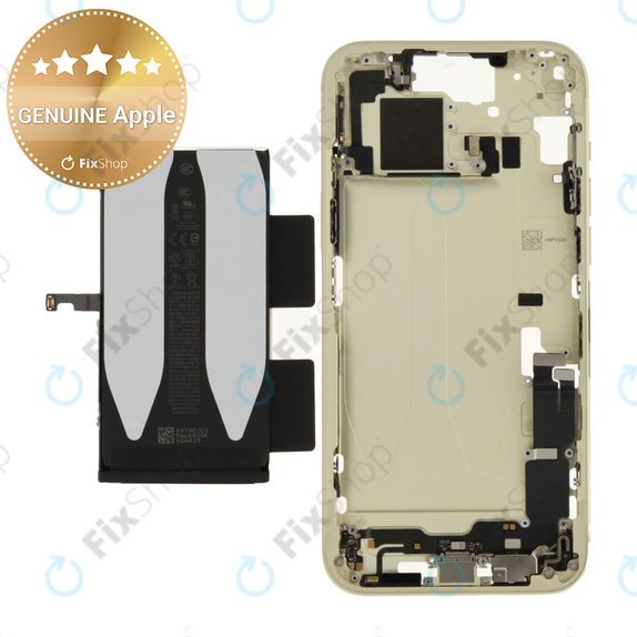 Mittelrahmen mit Batterie für iPhone 15 Plus | Yellow | ZD076-00676 | Genuine Apple