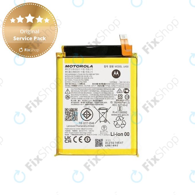 Motorola Moto G60s XT2133 - Akku Batterie LK50 5000mAh - SB18C77773, SB18C77775 Genuine Service Pack