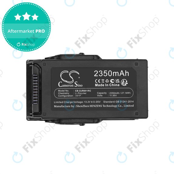 Akku batterie für DJI Mavic Air, 2350mAh, Li-Pol, 11.55V, CP.PT.00000119.01, HQ