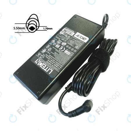 Ladeadapter für Acer, 77011045, 90W, 19V, Genuine Service Pack