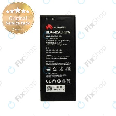 Huawei Honor 3C - Akku Batterie HB4742A0RBW 2400mAh Bulk - 24021479