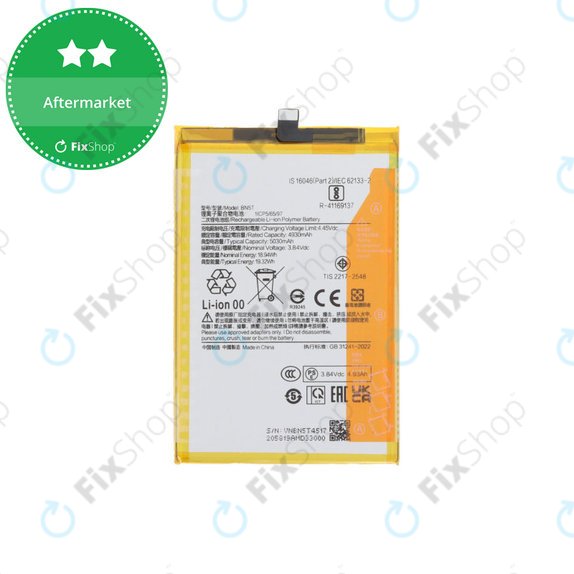 Xiaomi Redmi 13 24049RN28L, 13 5G, Poco M6 4G - Akku Batterie BN5T 5030mAh
