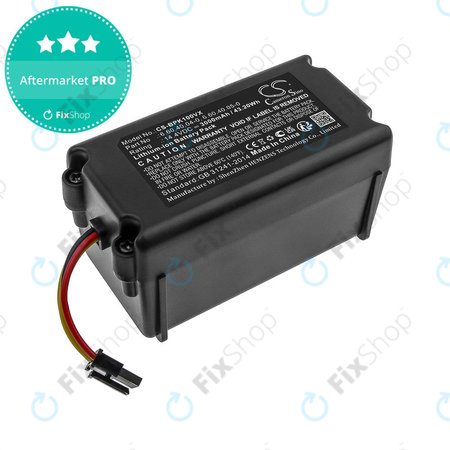 Akku batterie für Sencor SRV 9250, SRV 8250, SRV 6250, SRV 4250, Blaupunkt XSMART, SRX 1002, Li-ion, 14.4V, 3000mAh, HQ