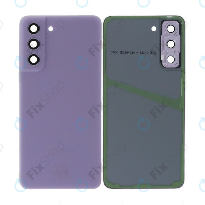 Samsung Galaxy S21 FE G990B - Akkudeckel Komplett (Lavender)