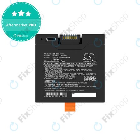 Batterie für JBL Partybox Club 320, Partybox Stage 320, Xtreme 4, 10000mAh, Li-Ion, 7.4V, FG4CELL21700G, HQ