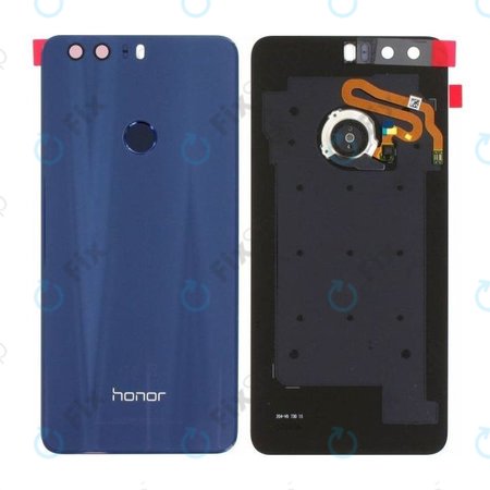 Huawei Honor 8 - Akkudeckel + Fingerprint Sensor (Sapphire Blue) - 02350XYX, 02350YMY Genuine Service Pack