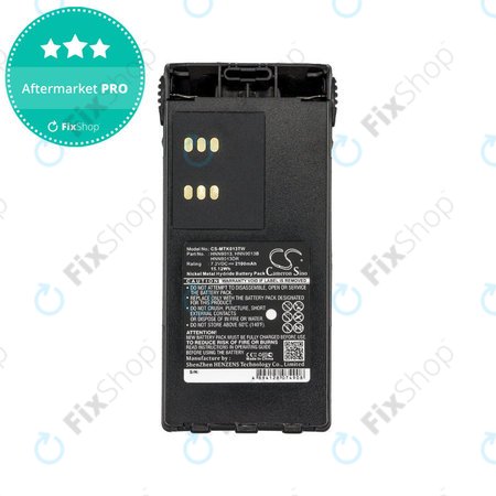 Batterie für Motorola GP, HT, MTX, Pro-series, 2100mAh, Ni-MH, 7.2V, HNN9013, HQ