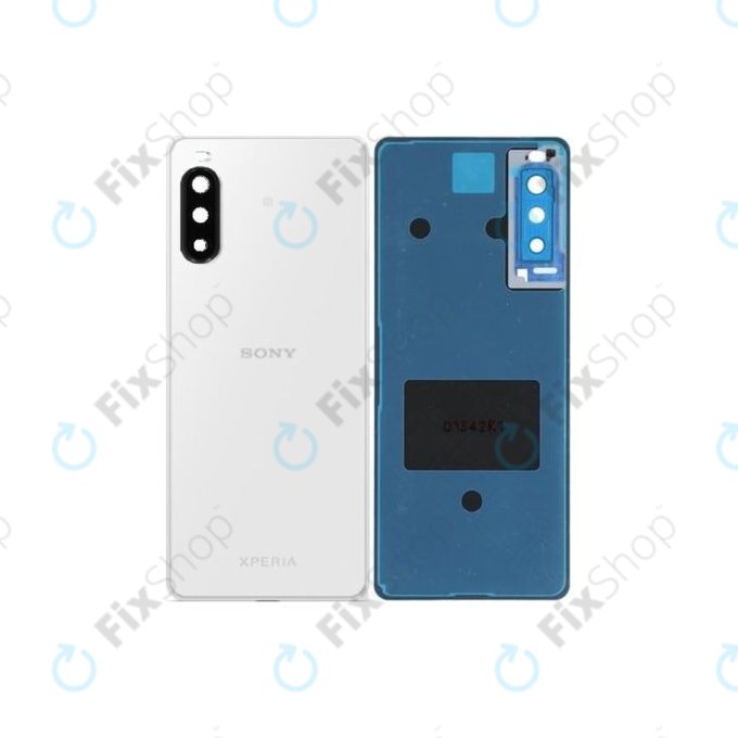 Sony Xperia 10 II - Akkudeckel (White) - A5019528A Genuine Service Pack