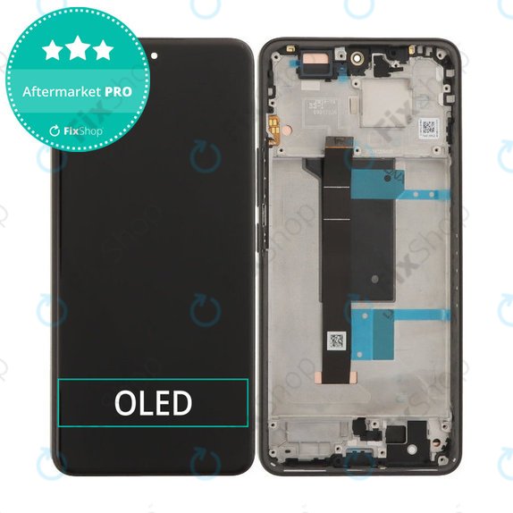 Display OLED für Xiaomi Redmi Note 15 Pro 4G, Touchscreen-Glas mit Rahmen