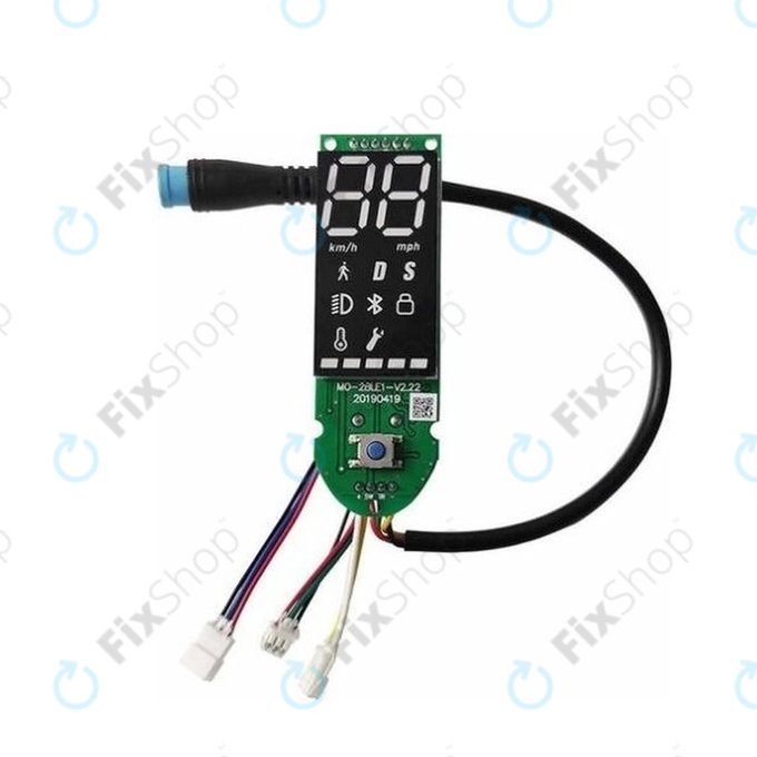 Xiaomi Mi Electric Scooter 1S, Essential, Pro 2, Mi 3 - Armaturenbrett mit LCD - C002550016100, C002790006400 Genuine Service Pack