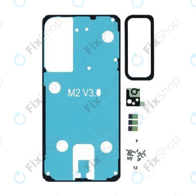 Set mit Klebestreifen für Akkudeckel (Adhesive) für Samsung S26+, GH82-39221A, Genuine Service Pack