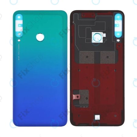 Huawei P40 Lite E - Akkudeckel (Aurora Blue)