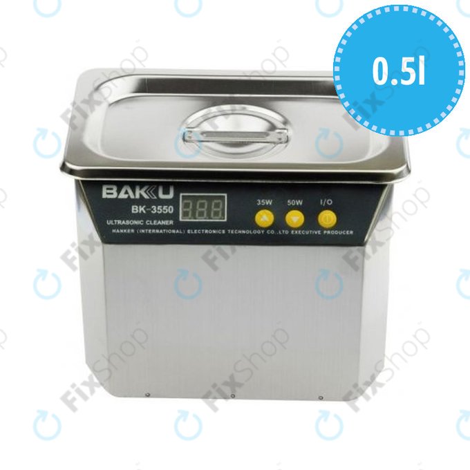 Baku BK-3550 - Edelstahl-Ultraschallreiniger - 0.5L