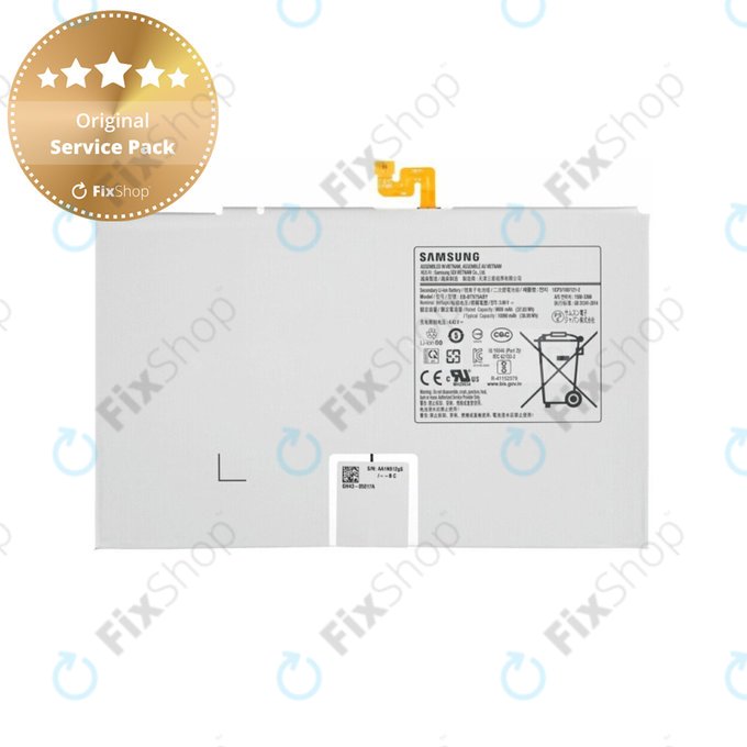Samsung Galaxy Tab S7 FE T730, T736B, S7 Plus T970N, T976B, S8+ X800, X806B - Akku Batterie EB-BT975ABY 10090mAh - GH43-05018A, GH82-27888A Genuine Service Pack