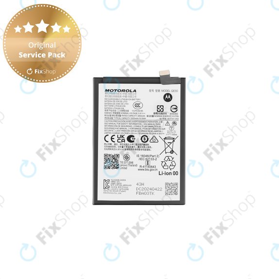 Motorola Moto G85 5G - Akku Batterie QE50 5000mAh - SB18E14178 Genuine Service Pack