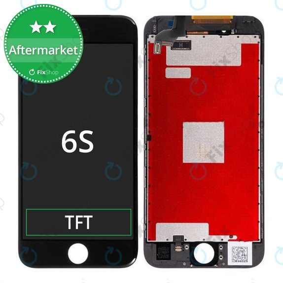 Display für iPhone 6S, Black, Touchscreen-Glas mit Rahmen