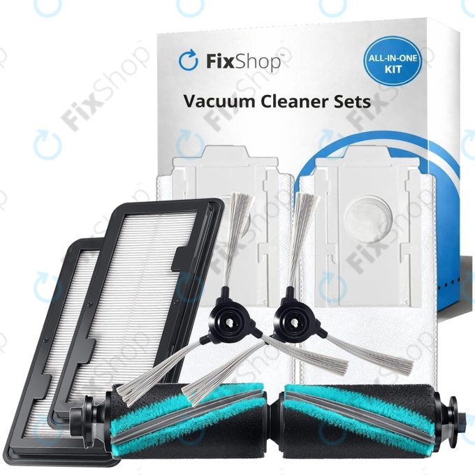 Ersatzteilset für Samsung Jet Bot+ (1x Hauptbürste, 2x Filter, 2x Seitenbürste, 2x Staubbeutel)