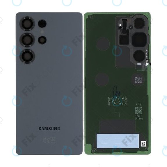 Samsung Galaxy S25 Ultra - Akkudeckel (Titanium Jetblack) - GH82-36353G Genuine Service Pack