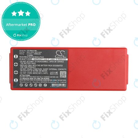 Akku batterie für HBC Radiomatic Spectrum, 2000mAh, Ni-MH, 6V, BA214061, HQ