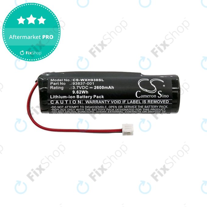 Akku batterie für Wahl Beretta Black Stealth, Designer, 2600mAh, Li-Ion, 3.7V, 93837-001, HQ