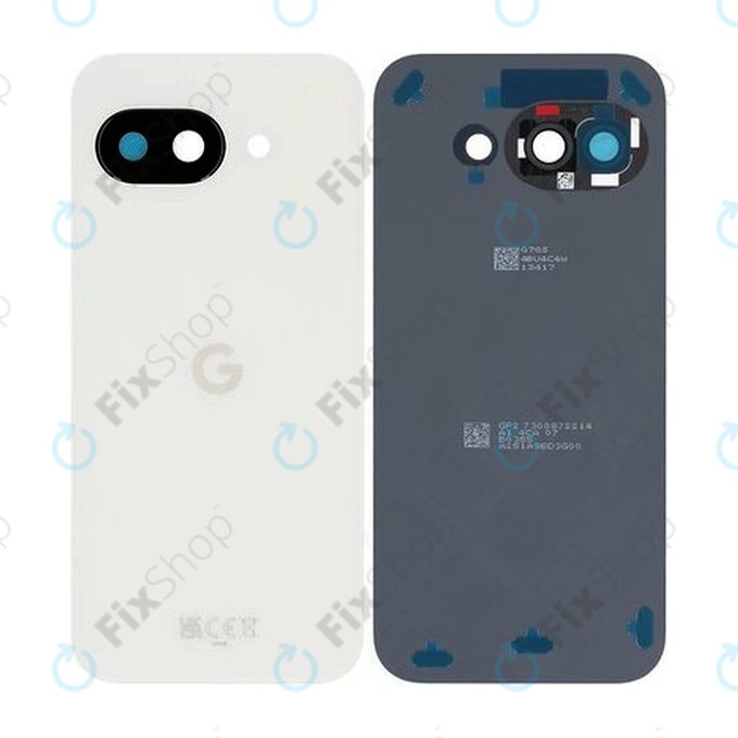 Google Pixel 9a GTF7P GTF7P - Akkudeckel (Porcelain) - G949-01316-00 Genuine Service Pack