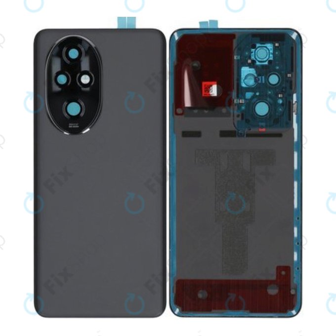 Honor 200 Pro - Akkudeckel Komplett (Black)