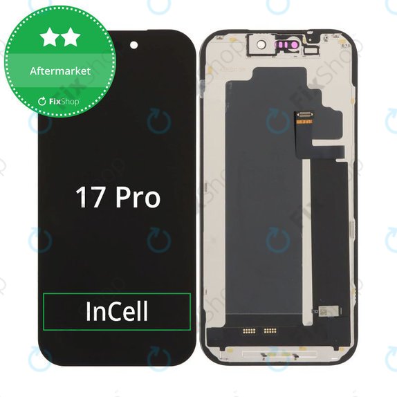 Display In-Cell FHD für iPhone 17 Pro, Touchscreen-Glas mit Rahmen