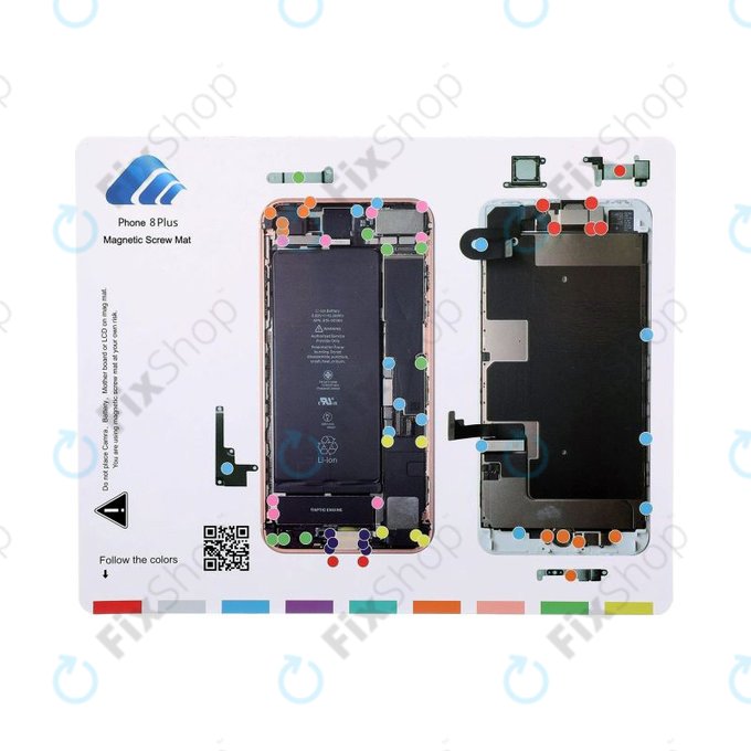 Magnetische Schraubmatte für iPhone 8 Plus