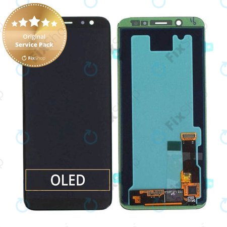 Samsung Galaxy A6 A600F (2018) - LCD Display + Touchscreen Front Glas - GH97-21897A, GH97-21898A Genuine Service Pack