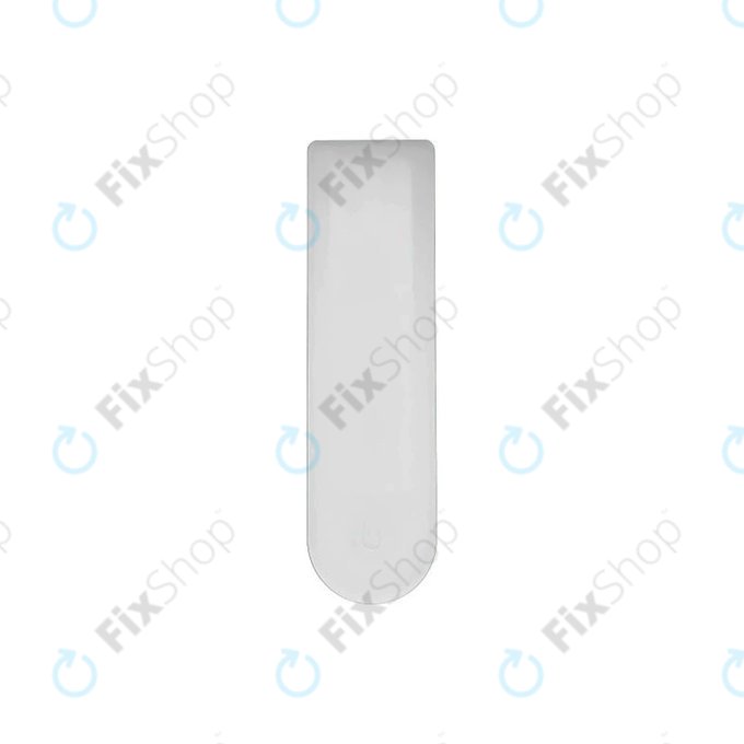 Xiaomi Mi Electric Scooter 1S, 2 M365, Essential, Pro, Pro 2 - Wasserdichte Silikonabdeckung für Armaturenbrett (Weiß)