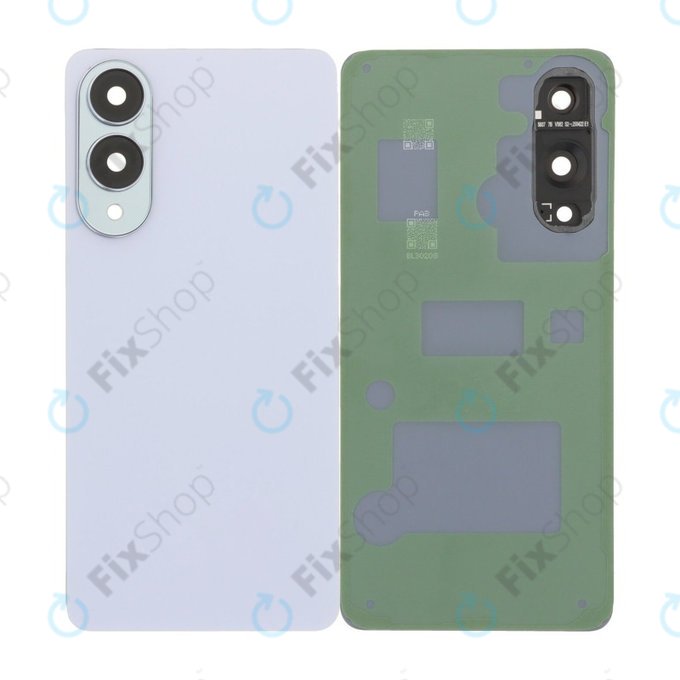 Samsung Galaxy S25 Edge - Akkudeckel Komplett (Titanium Icyblue)