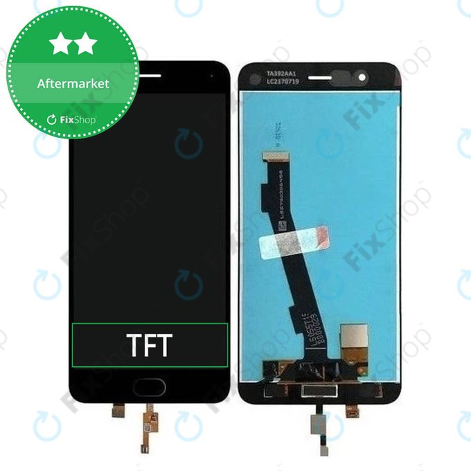 Xiaomi MI Note 3 - LCD Display + Touchscreen Front Glas (Black) TFT