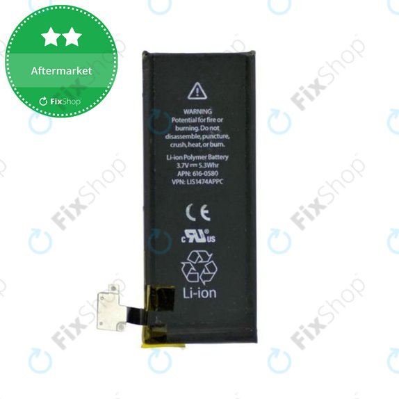 Akku Batterie für iPhone 4S, 1430mAh