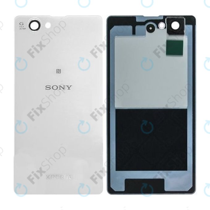 Sony Xperia Z1 Compact - Akkudeckel ohne NFC (weiß) - 1276-8465