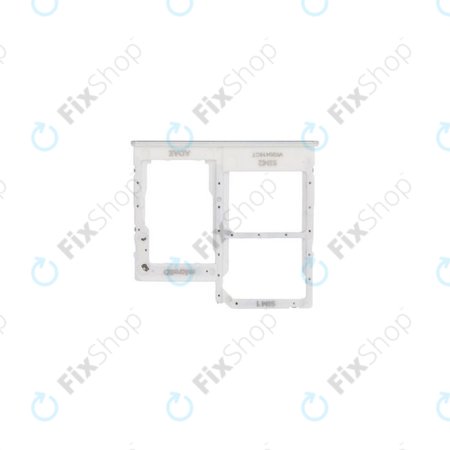 Samsung Galaxy A41 A415F - SIM + SD Steckplatz Slot (Prism Crush Silver) - GH98-45275C Genuine Service Pack