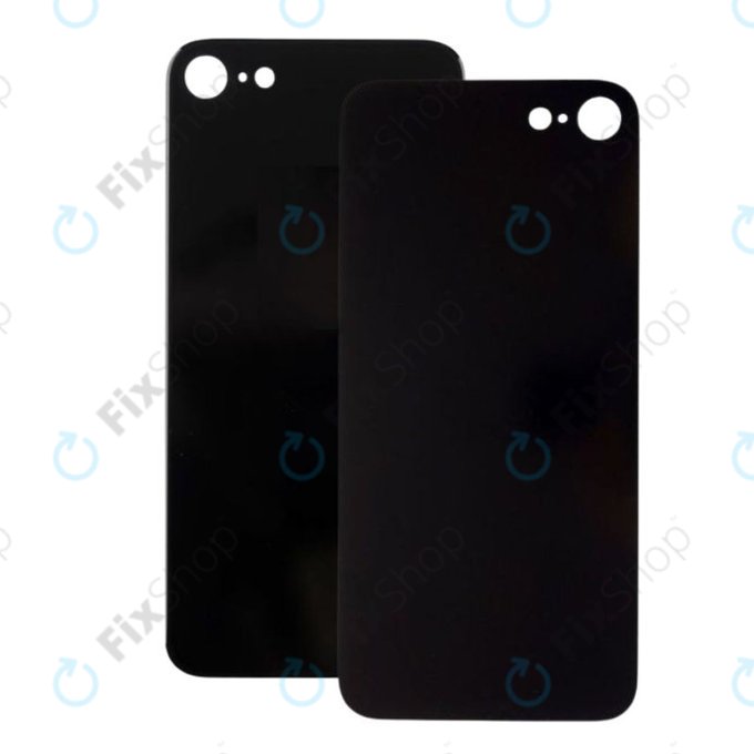 Apple iPhone SE (2nd Gen 2020) - Backcover Glas (Black)
