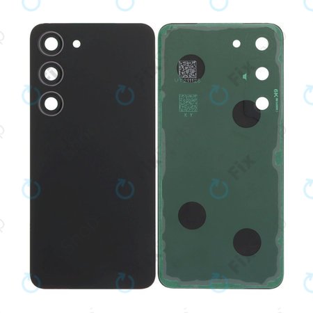 Samsung Galaxy S23 S911B - Akkudeckel Komplett (Phantom Black)