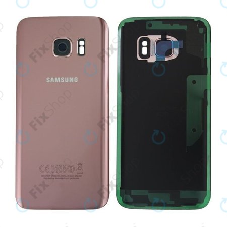 Samsung Galaxy S7 G930F - Akkudeckel (Pink) - GH82-11384E Genuine Service Pack