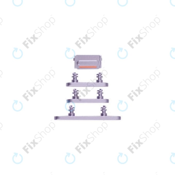 Apple iPhone 14 Pro - Seitentasten (Deep Purple)