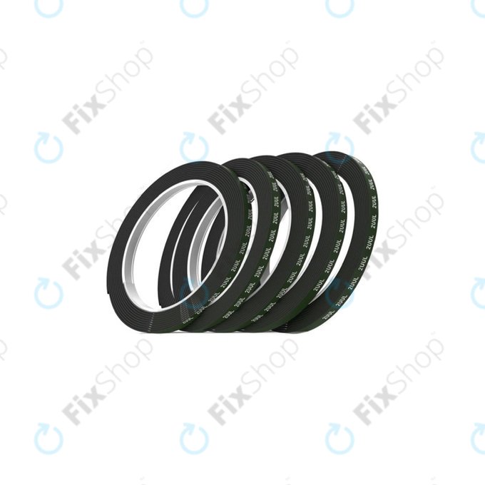 Schaum-Dichtband für Displayrahmen und Rückglas, 2UUL CS01, (5mm, 3Stk.)