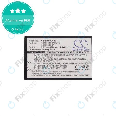 Samsung Chrono - Akku Batterie AB463446BA 800mAh HQ