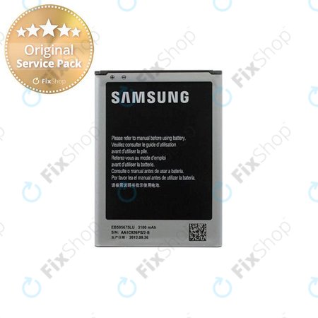 Samsung Galaxy Note 2 N7100 - Akku Batterie EB595675LU 3100mAh - GH43-03756A Genuine Service Pack