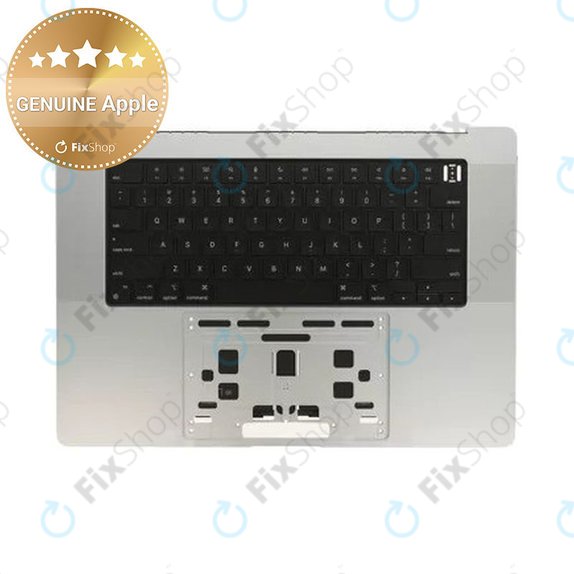 Oberer Tastaturrahmen für MacBook Pro 16" A2780 (2023), mit US-Tastatur und Akku, Silver, 661-32190, Genuine Apple
