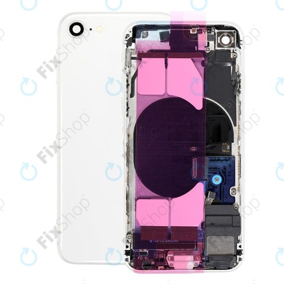 Apple iPhone SE (2nd Gen 2020) - Backcover/Kleinteilen (White)