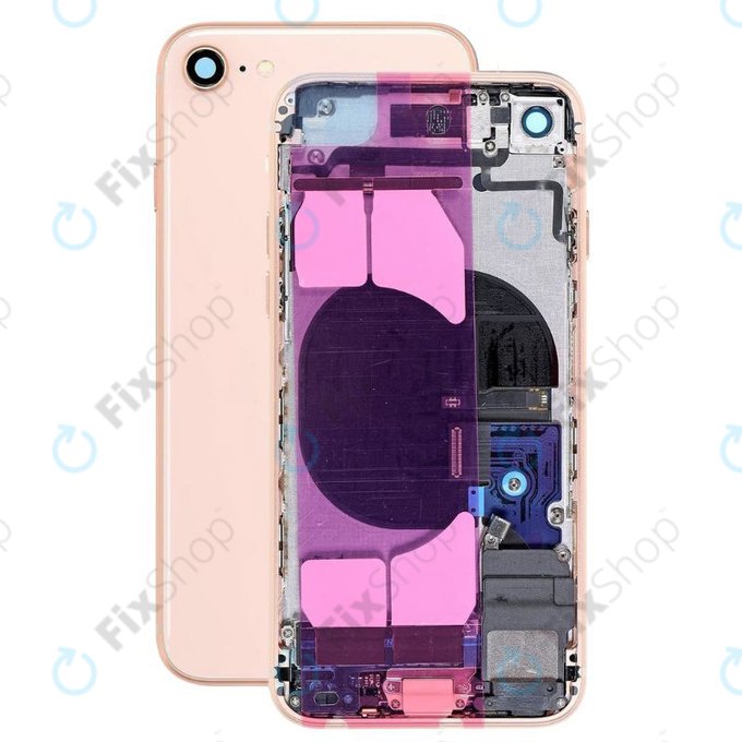 Apple iPhone 8 - Backcover/Kleinteilen (Gold)