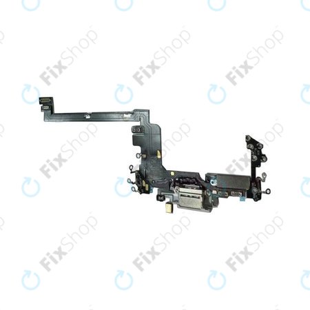 Apple iPhone 17 Pro - Ladestecker Ladebuchse + Flex Kabel (Silver)