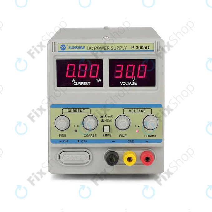 Sunshine P-3005D - Geregeltes DC-Netzteil (0-30V, 0-5A)