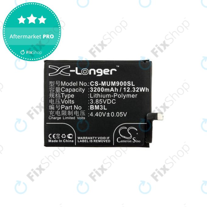 Xiaomi Mi 9 - Akku Batterie BM3L 3200mAh HQ