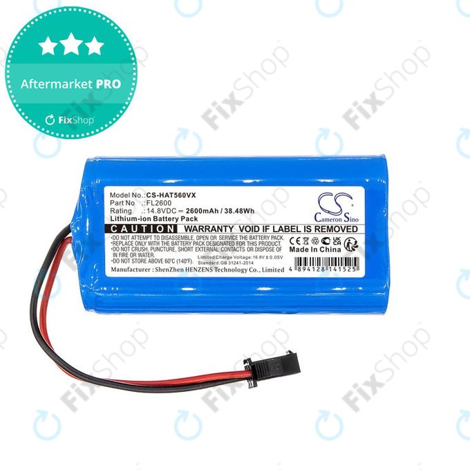 Batterie für Eufy Robovac 11, Haier TAB T550, Haier TAB560, 2600mAh, Li-ion, 14.8V, FL2600, HQ
